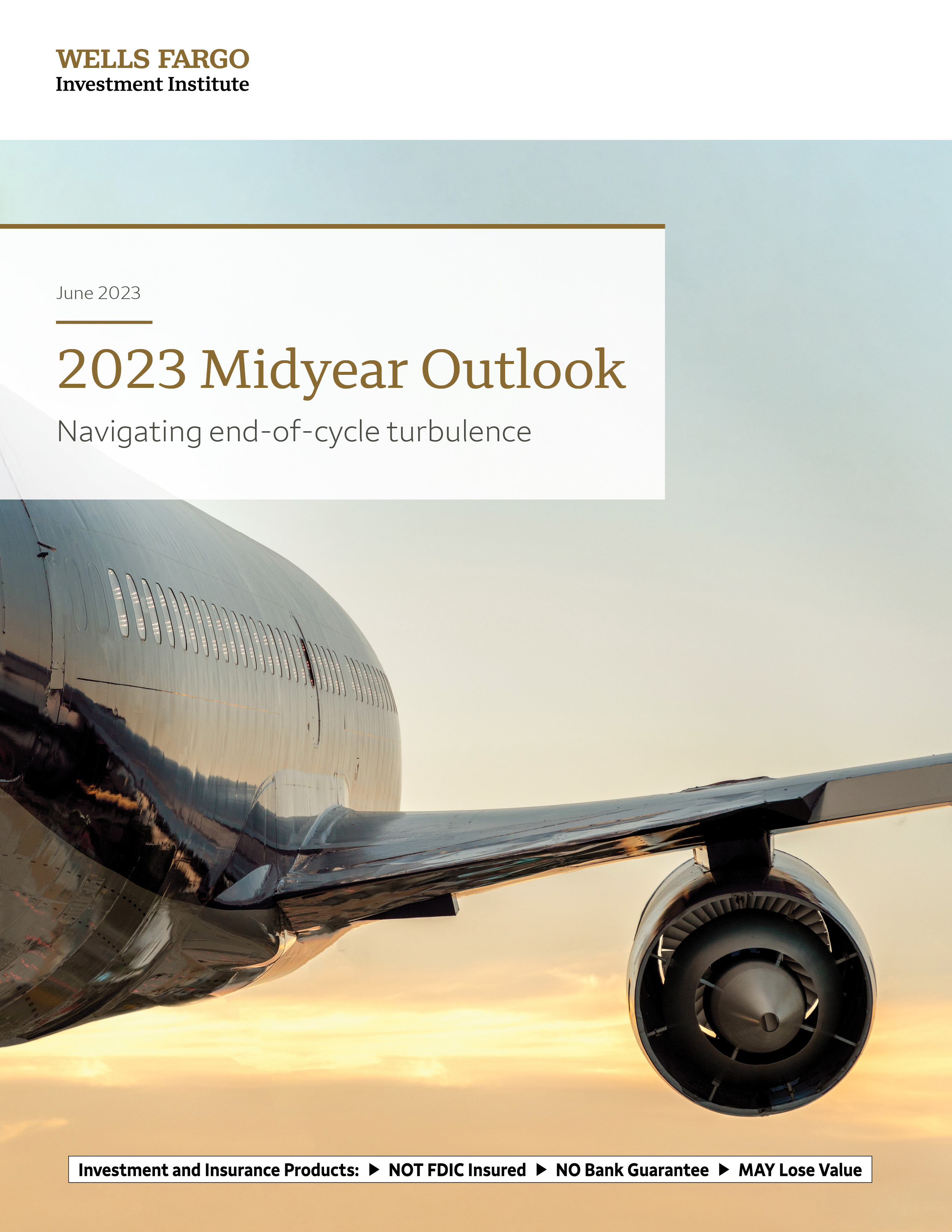 Cover of Wells Fargo Investment Institute 2023 Midyear Outlook.