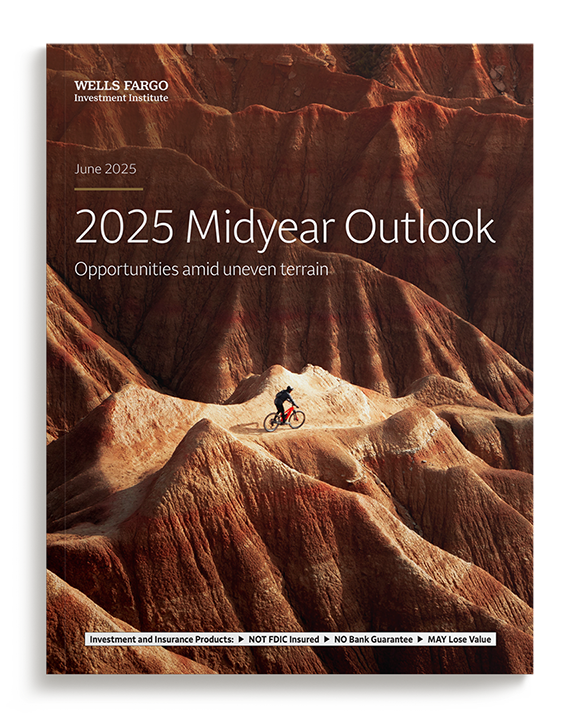 Decorative. Cover image of 2025 Midyear Outlook.