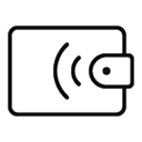 Icon. Digital wallet.
