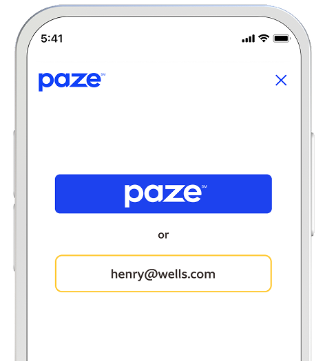 Product showcase. Paze.
