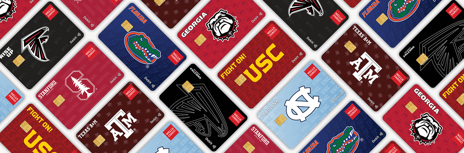Product showcase. Card Design Studio. Universities card art.